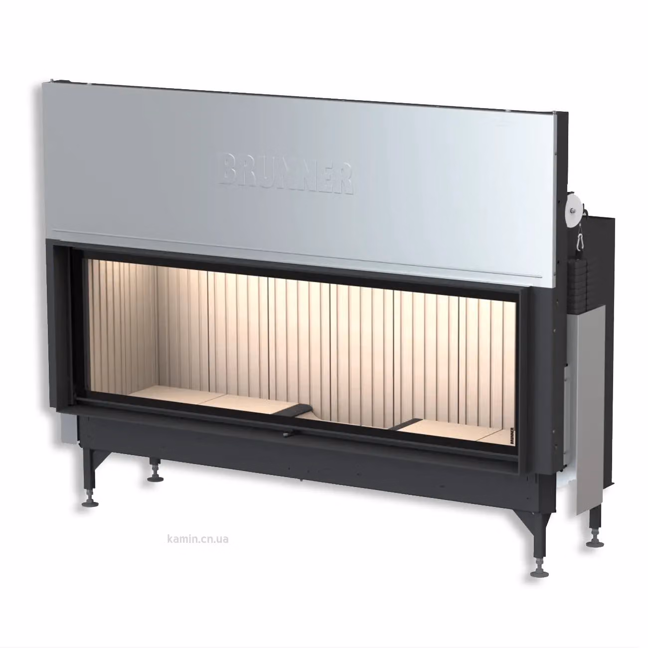 BKH flash 50-162 ST камін прямий з розсувними дверцятами