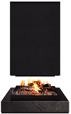 Камінна топка Brunner Urfeuer- open fireplace 4free70