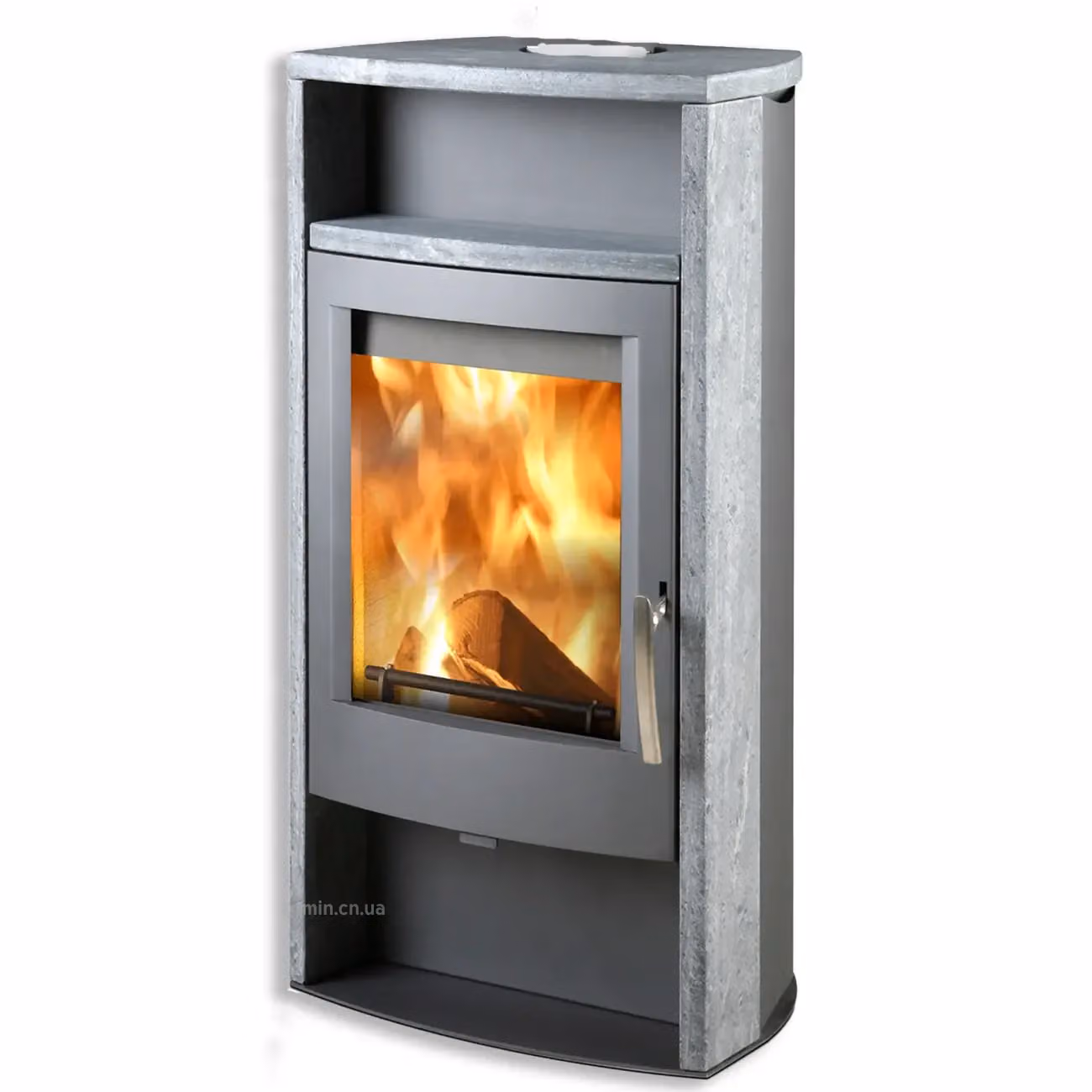 Піч камін Thorma ALVESTA grey/soapstone