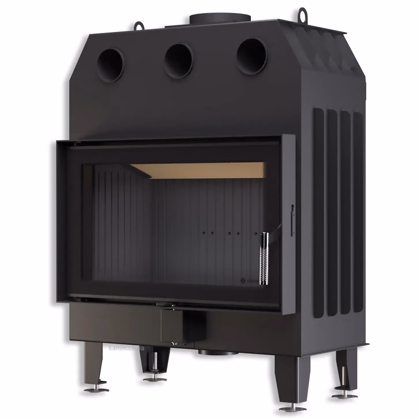 Камінна топка BOKAR 8050 (16,8 kW ) black ceramatex