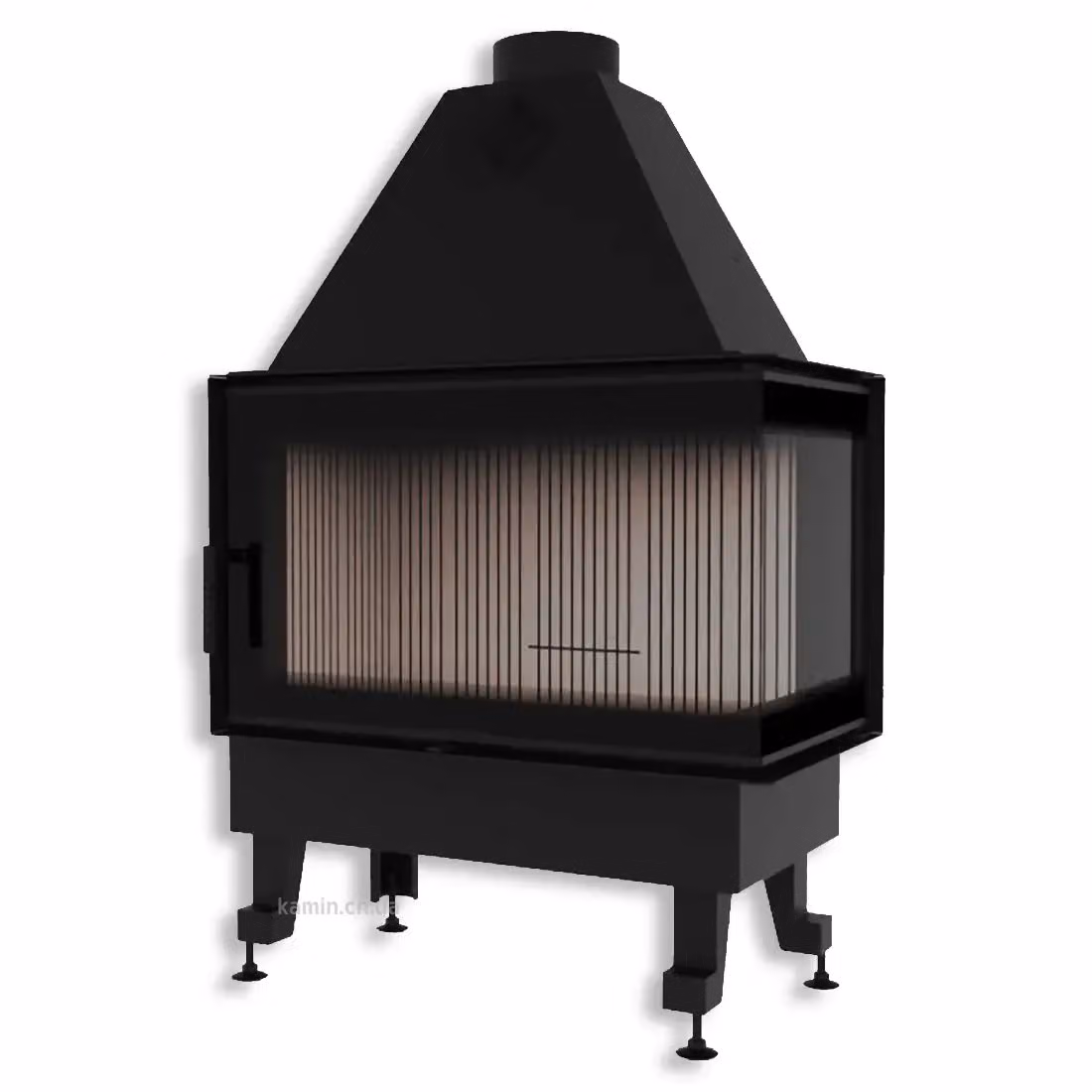 Камінна топка M-FIRE 80 кутова права (17kW)