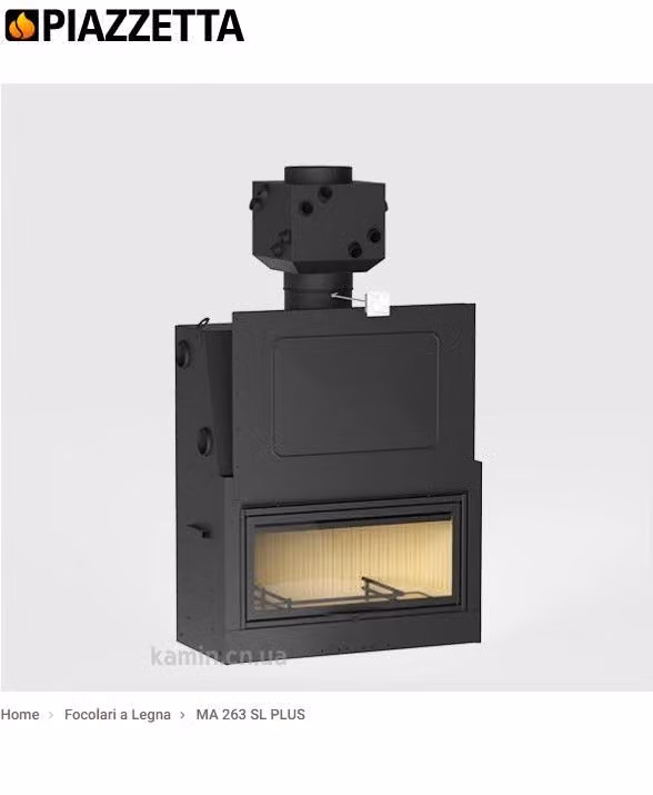 Камінна топка Piazzetta 263 SL PLUS