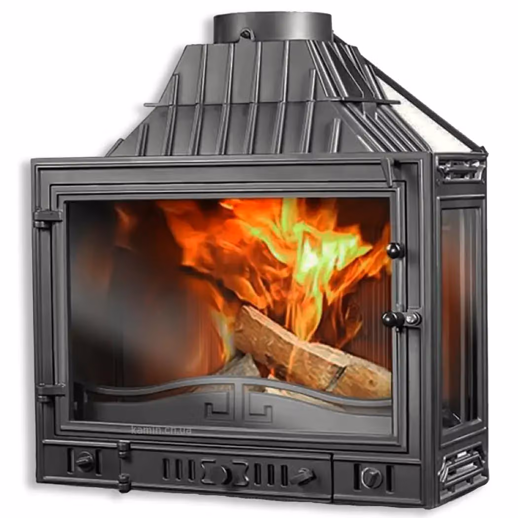 Камінна топка KAWMET W3 PB (16.7 kW) праве бокове скло