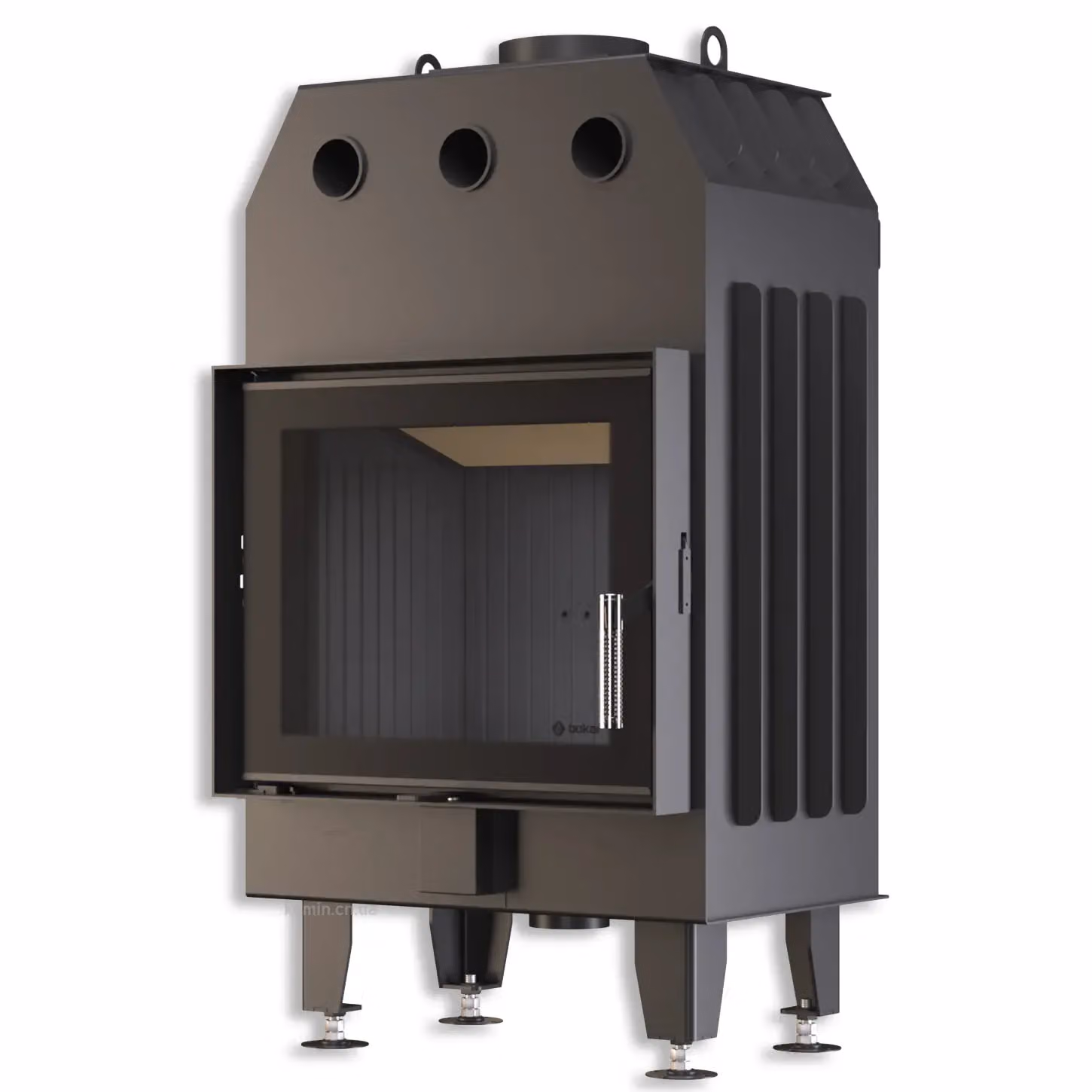 Камінна топка BOKAR 6050 (14,4 kW ) black ceramatex