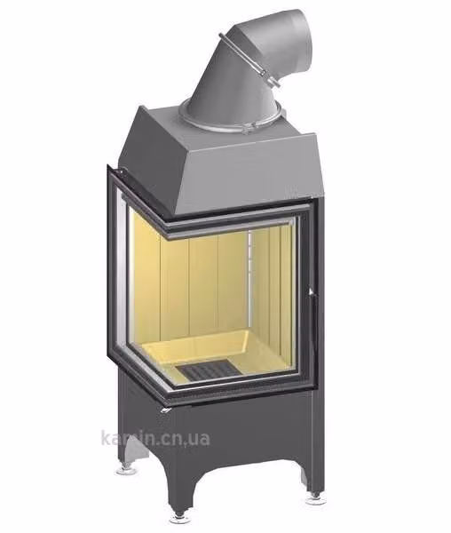 Кутовий камін Spartherm Mini 2L бокове відкривання
