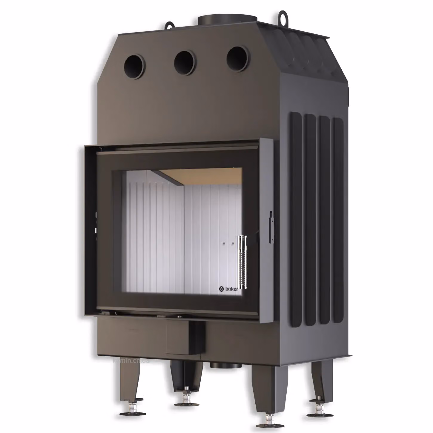 Камінна топка BOKAR 6050 (14,4 kW ) white ceramatex