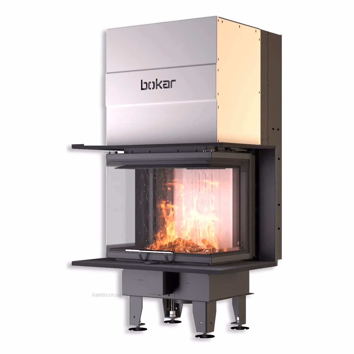 Камінна топка BOKAR PSG 60 (8,3 kW ) white ceramatex