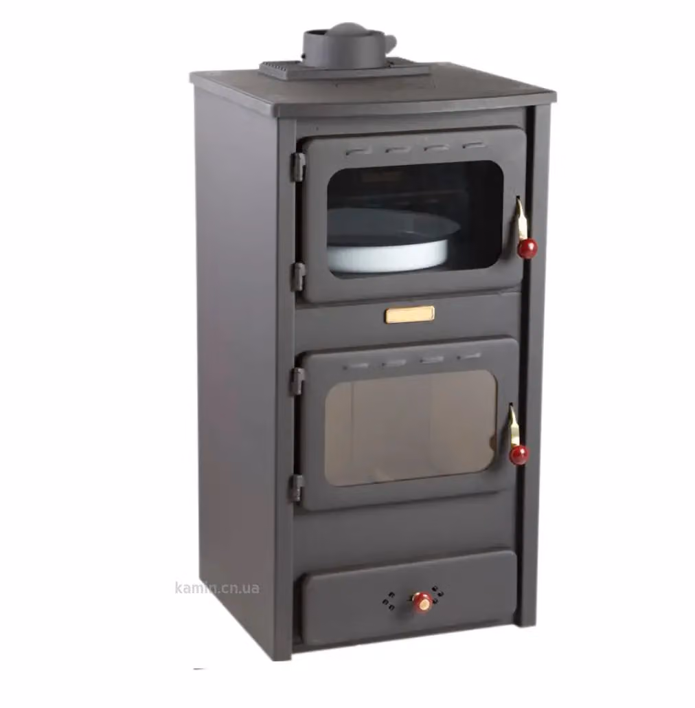 Піч камін з духовкою Line Stoves LS140 cif