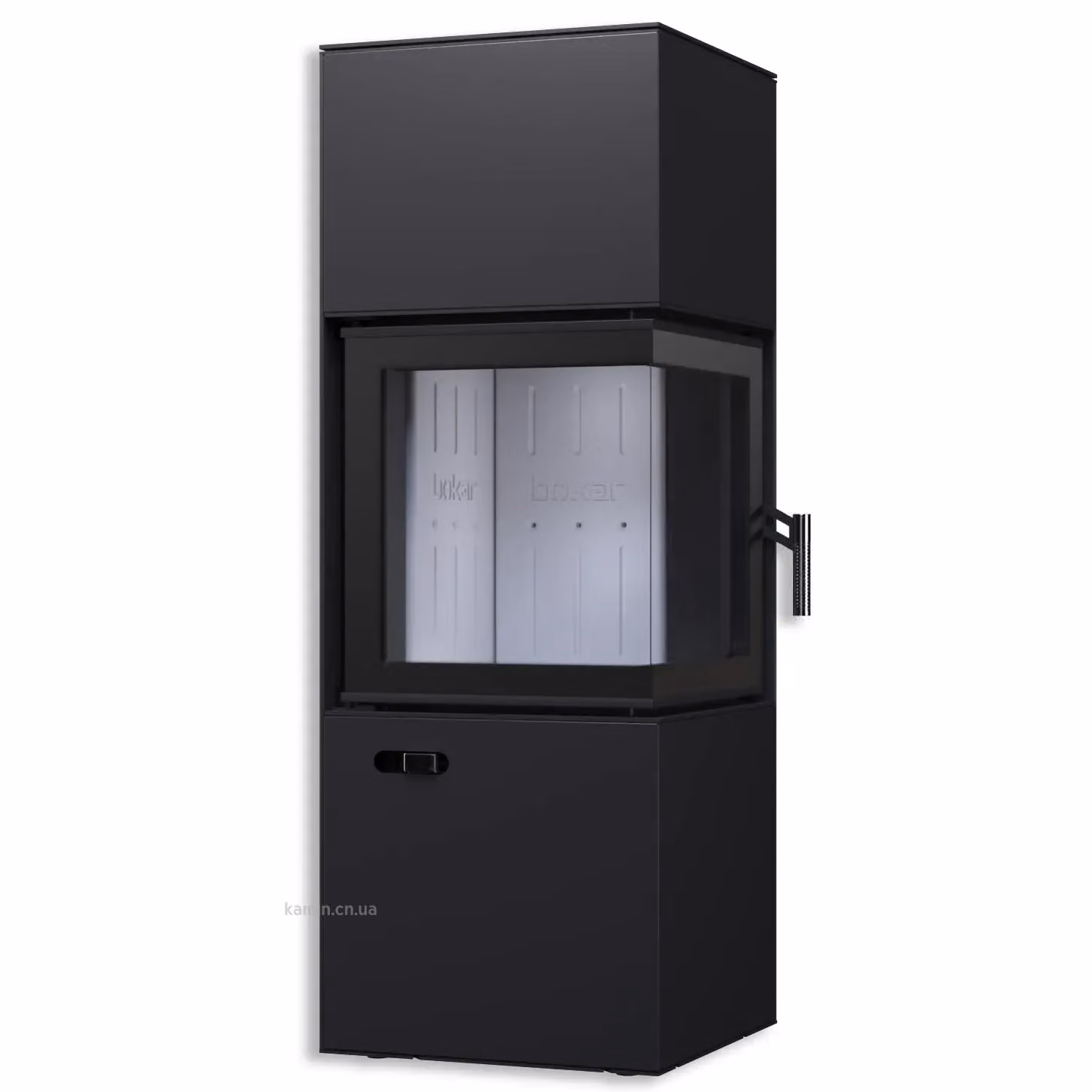Сталева піч BOKAR Forum (9,2 kW) White Ceramtex