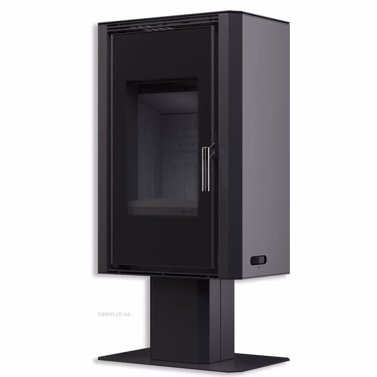 Сталева піч BOKAR Aston FD 4380 ( 9,0 кВт ) black ceramatex