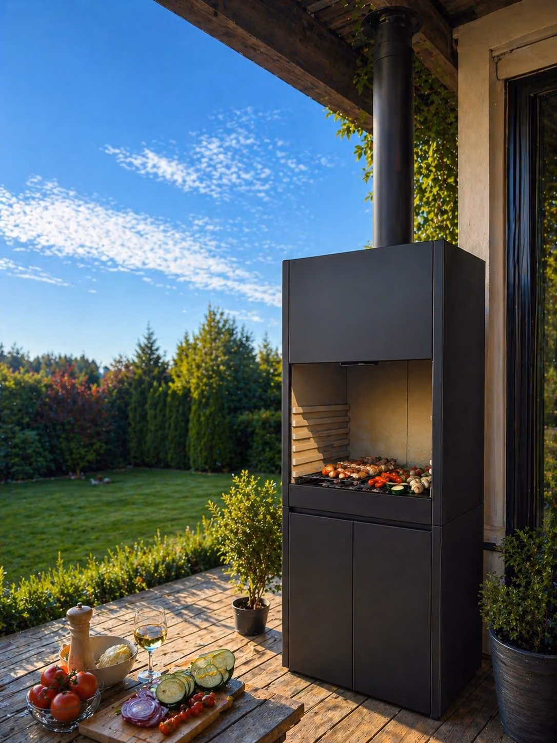 Гриль-барбекю Warm Stov EasyGrill