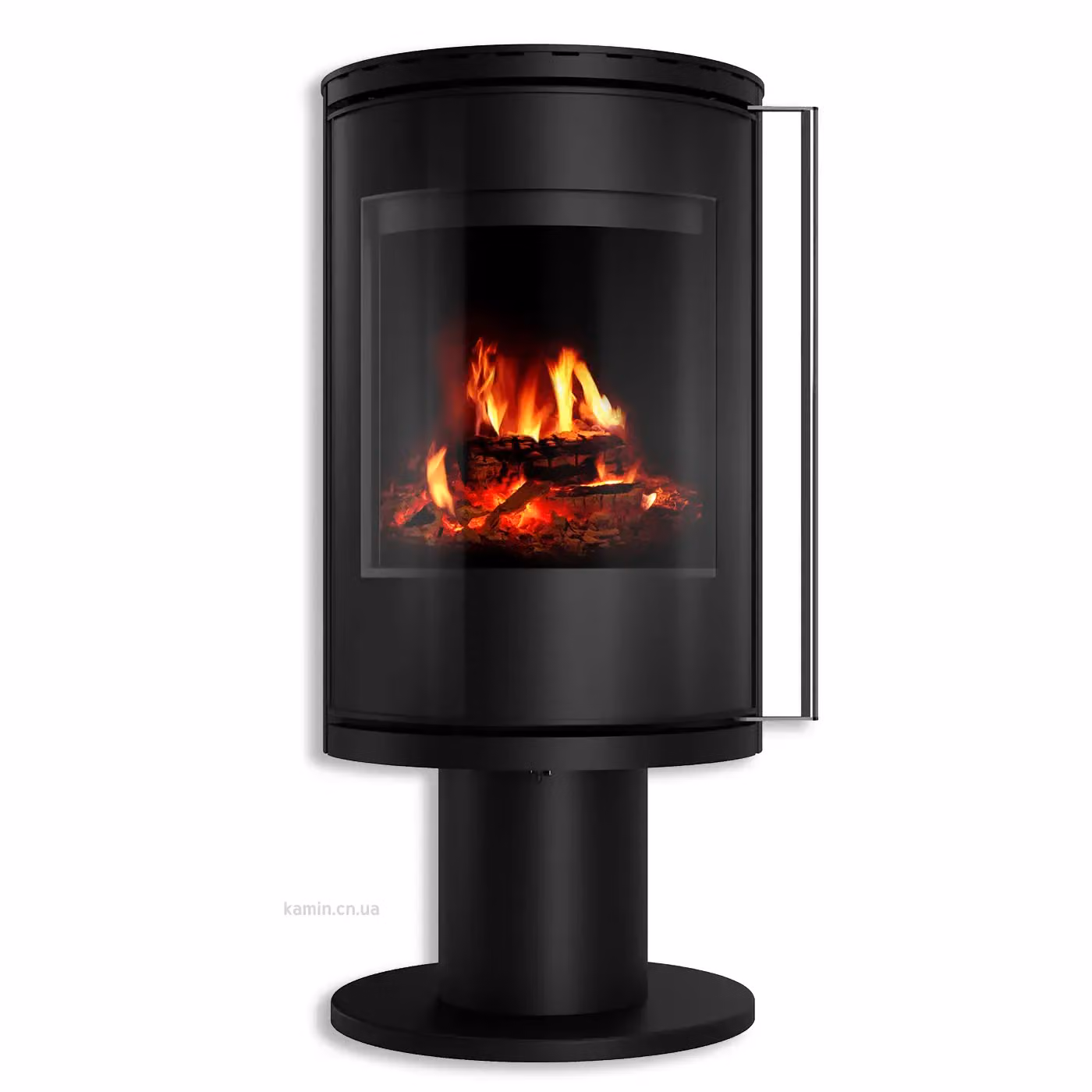 Камінофен поворотний Ember kamin F16 VG Stahl