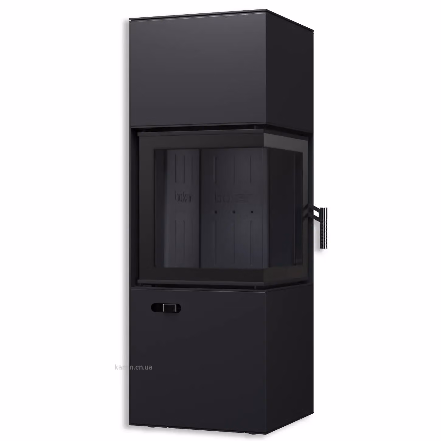 Сталева піч BOKAR Forum (9,2 kW) Black Ceramtex