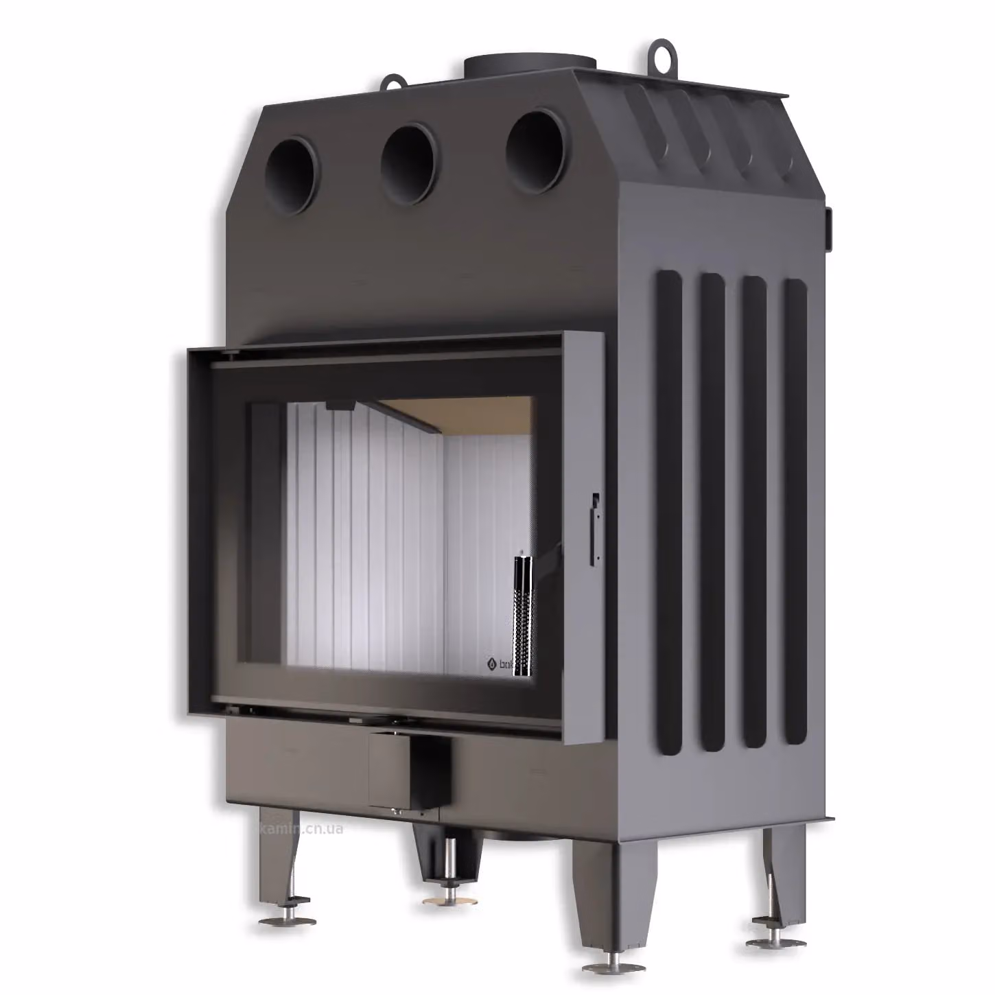 Камінна топка BOKAR 7050 (15,2 kW) white ceramatex
