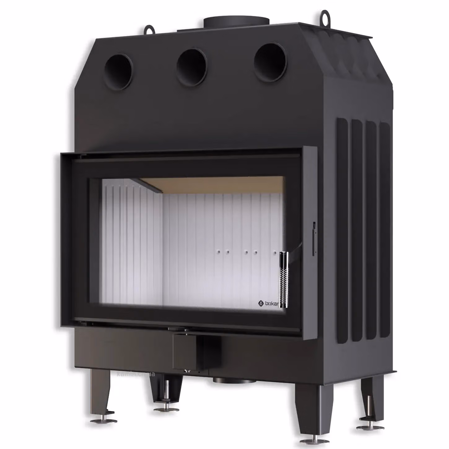 Камінна топка BOKAR 8050 (16,8 kW ) white ceramatex