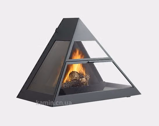 Камін Traforart Admeto frontal suspended, rear smoke outlet