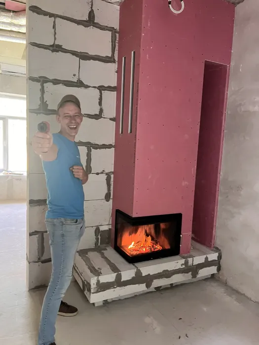 Кутовий камін — максимум тепла, мінімум місця