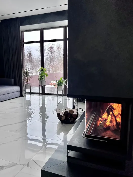 Brunner Architektur-Kamin Eck 45/101/40