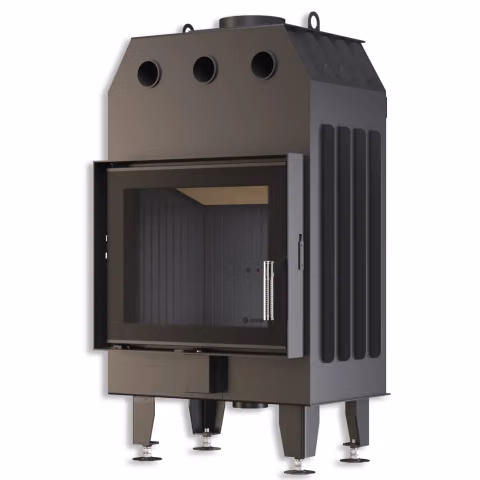Камінна топка BOKAR 6050 (14,4 kW ) black ceramatex