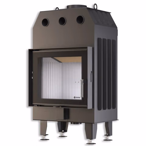 Камінна топка BOKAR 6050 (14,4 kW ) white ceramatex