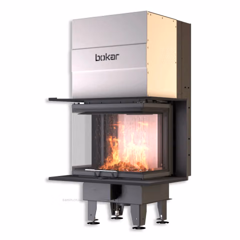 Камінна топка BOKAR PSG 60 (8,3 kW ) white ceramatex