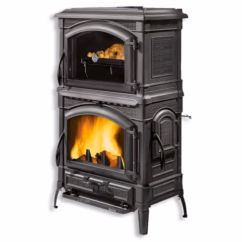 Чавунна варильно опалювальна піч Nordica ISOTTA FORNO EVO з духовкою