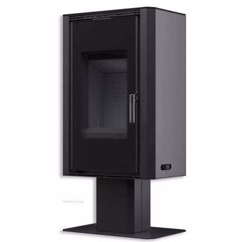 Сталева піч BOKAR Aston FD 4380 ( 9,0 кВт ) black ceramatex