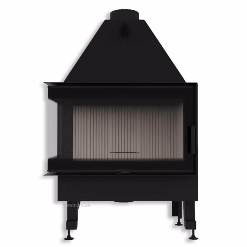 Камінна топка M-FIRE 80 кутова ліва (17kW)