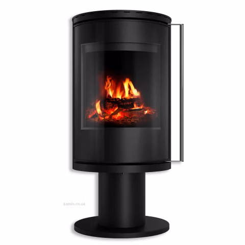 Камінофен поворотний Ember kamin F16 VG Stahl