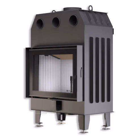 Камінна топка BOKAR 7050 (15,2 kW) white ceramatex