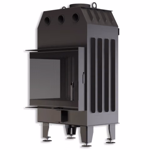 Камінна топка BOKAR 655047 L (14,5 kW ) black ceramatex