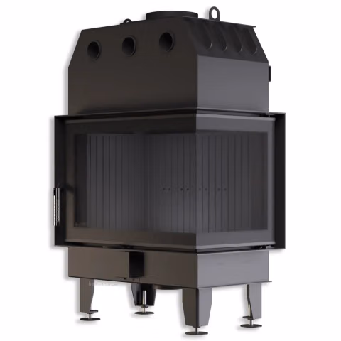 Камінна топка BOKAR 755047 R (15,2 kW ) black ceramatex