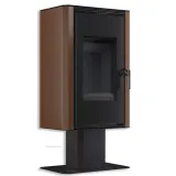 Сталева піч BOKAR Aston FD 4380 ( 9,0 кВт ) black ceramatex — фото 11