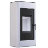 Сталева піч BOKAR Aston ST 4380 ( 9,0 кВт ) white ceramatex — фото 9