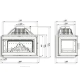 Камінна топка Kawmet W16 PB (13,5 kW) ECO — фото 8