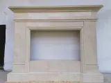 Портал камінний Мадрид з натурального мармуру з фартухом — фото 4