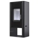 Сталева піч BOKAR Aston WD 4380 ( 9,0 кВт ) white ceramatex — фото 1