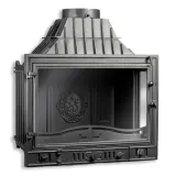 Камінна топка KAWMET W3 PB (16.7 kW) праве бокове скло — фото 4