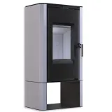 Сталева піч BOKAR Aston WD 4380 ( 9,0 кВт ) white ceramatex — фото 8