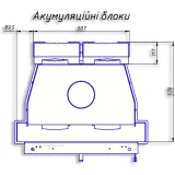 Повітряна камінна топка Gavryliv&Sons 60х52 пряма — фото 12