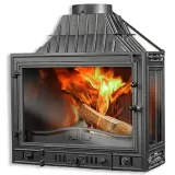 Камінна топка KAWMET W3 PB (16.7 kW) праве бокове скло — фото 1