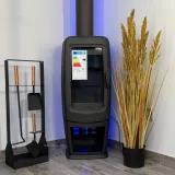 Чавунна піч RAVAN Incorta 10 кВт на дровах — фото 12