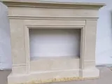 Портал камінний Мадрид з натурального мармуру з фартухом — фото 7