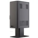 Сталева піч BOKAR Aston FD 4380 ( 9,0 кВт ) white ceramatex — фото 4