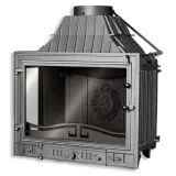 Камінна топка KAWMET W3 LB (16.7 kW) ліве бокове скло — фото 4