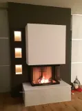 Камінна топка Spartherm Arte 3RL-80h трьохсторонній камін — фото 25