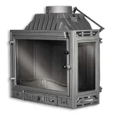 Камінна топка KAWMET W4 PB (14.5 kW) праве бокове скло — фото 4