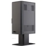 Сталева піч BOKAR Aston FD 4380 ( 9,0 кВт ) black ceramatex — фото 3