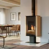 Сталева піч BOKAR Aston FD 4380 ( 9,0 кВт ) white ceramatex — фото 17