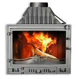Камінна топка KAWMET W3 LB (16.7 kW) ліве бокове скло — фото 3